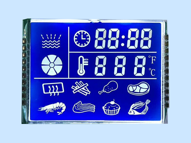 LCD段碼顯示屏，映照時代的透明窗口