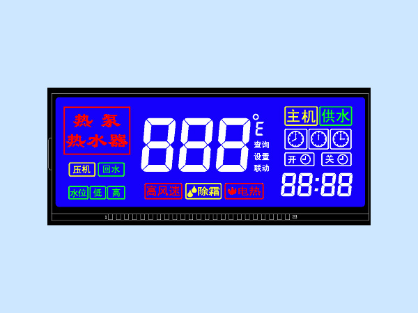 LCD段碼液晶屏的設(shè)計(jì)圖分析